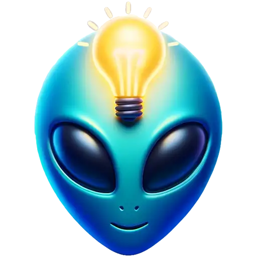 friendly alien icon